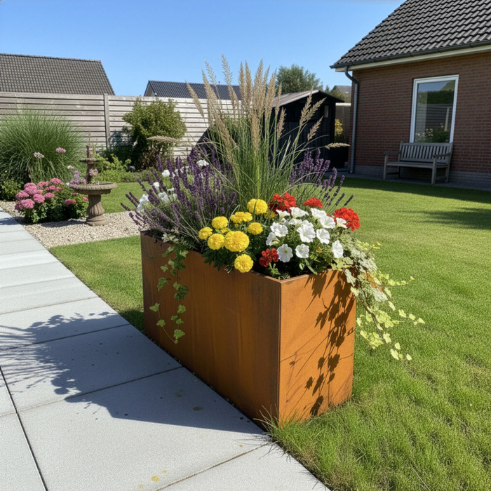 HORTUS højbed corten 120 x 40 x 60 cm